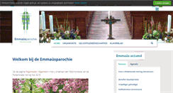 Desktop Screenshot of emmausparochie.net