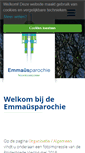 Mobile Screenshot of emmausparochie.net